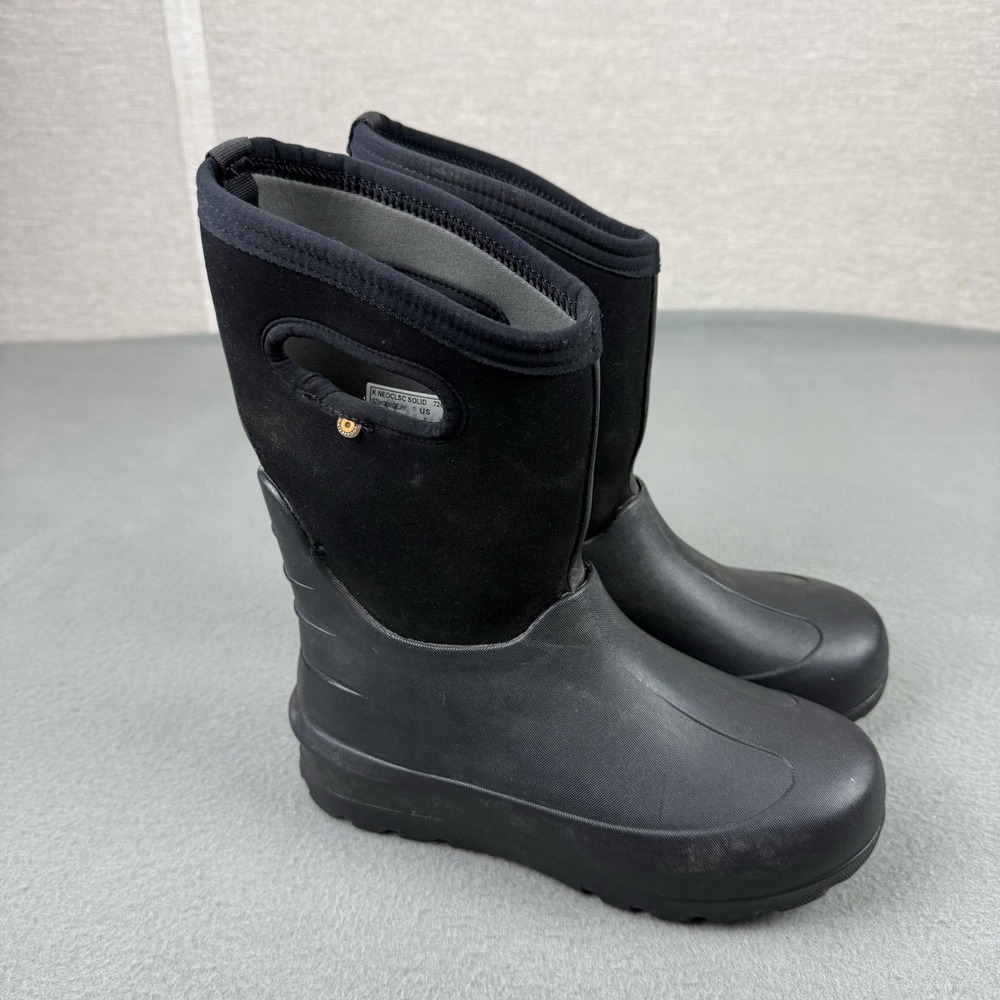 Bogs Neo Classic Kid's‎ Boots Black K3 Size 6 Youth